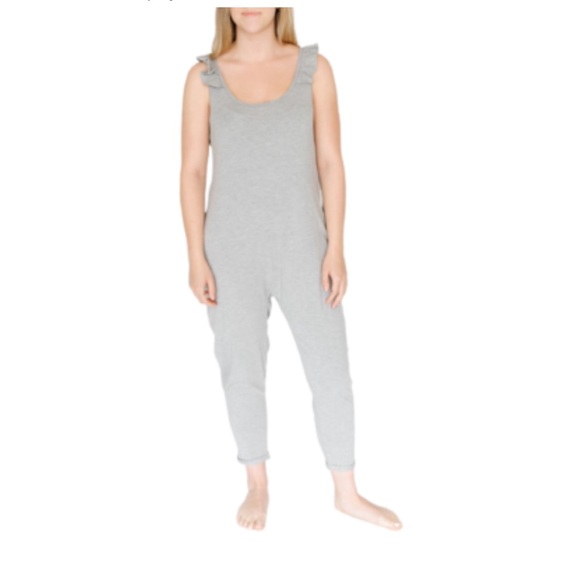 Smash and Tess Sweetheart Romper in Slay Grey - Picture 4 of 10